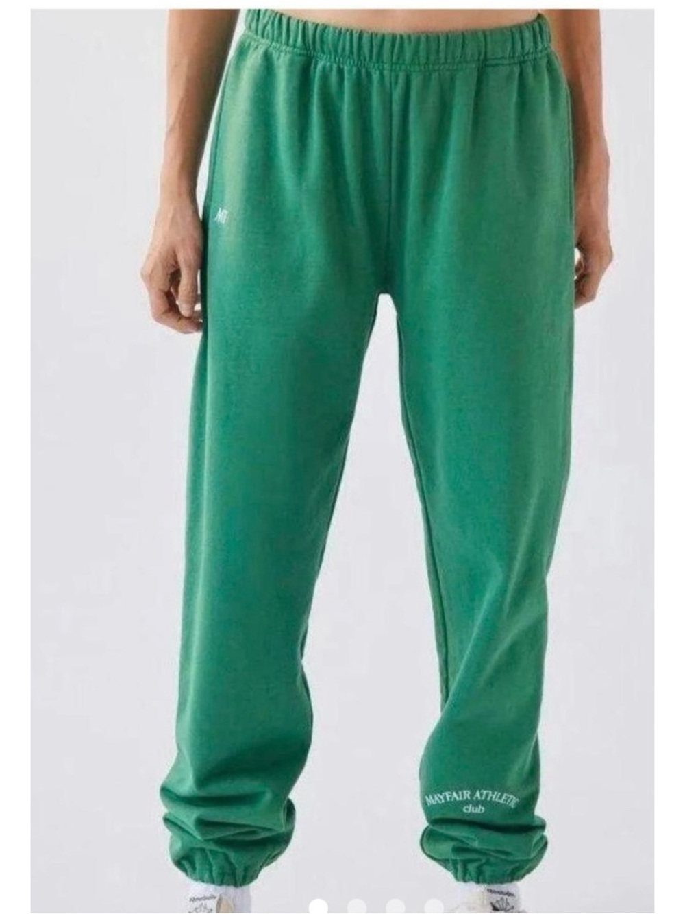 Mayfair Athlete Club Green Track Joggers